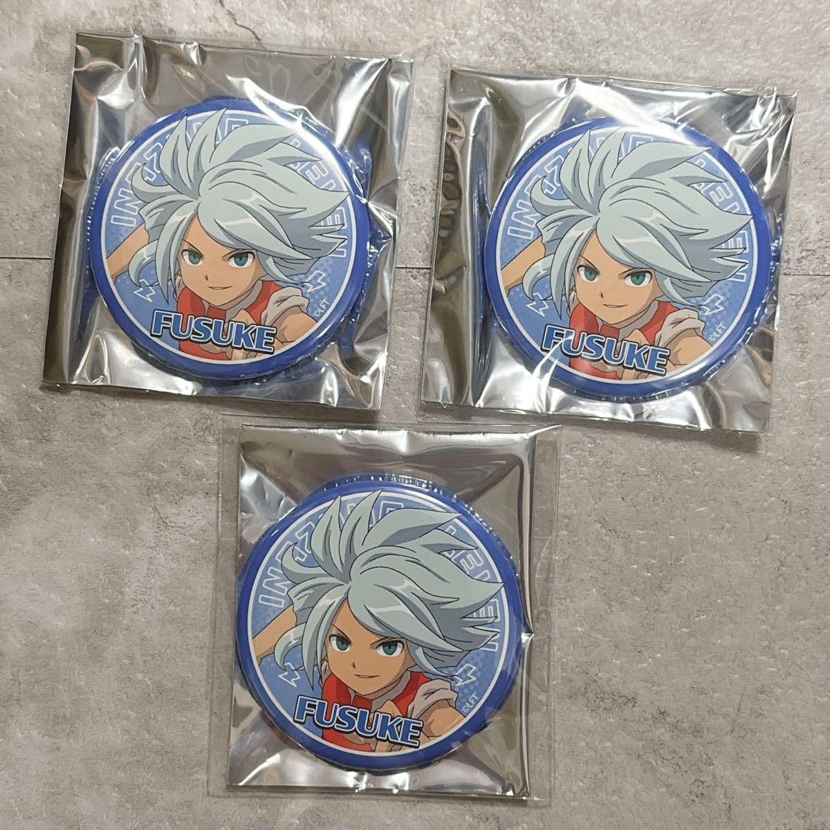 イナズマイレブン イナイレ ガゼル 涼野風介 缶バッジ 10点 イナズマ