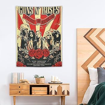 ガンズ・アンド・ローゼズ　タペストリー Amazon.co.jp: Guns N Roses ガンズ・アンド・ローゼズ