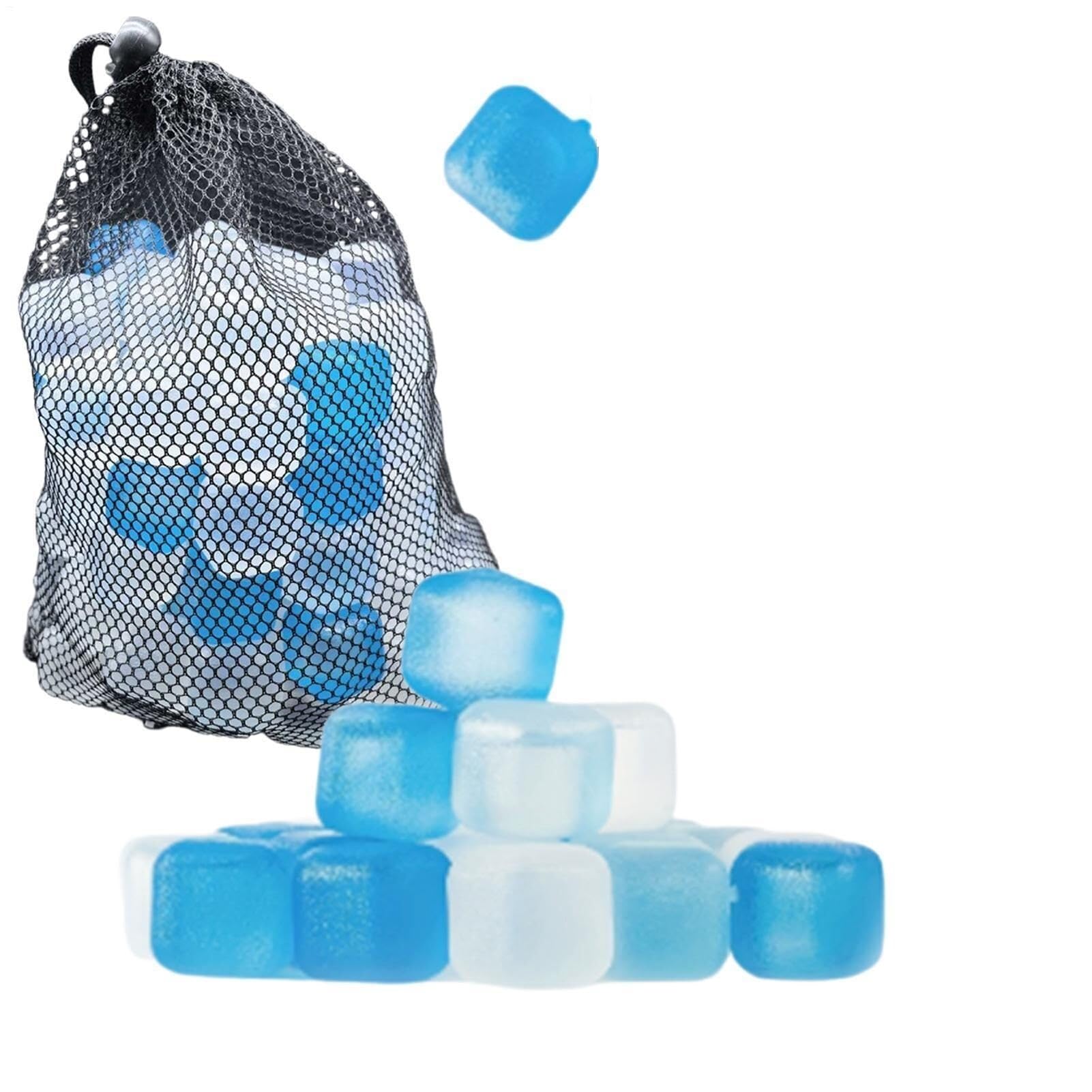 Cubitos de Hielo Reutilizables, Bloques Fríos Recongelables 100 Piezas