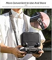 Vista 3 de 2 en 1 RC Pro Controlador Protector Protector Parasol Parasol Compatible para DJI RC Pro Control Remoto Joysticks Protector para DJI Mavic 3