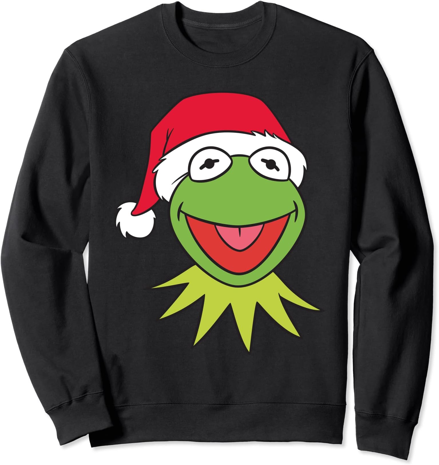 Muppets Kermit Christmas Head Sweatshirt