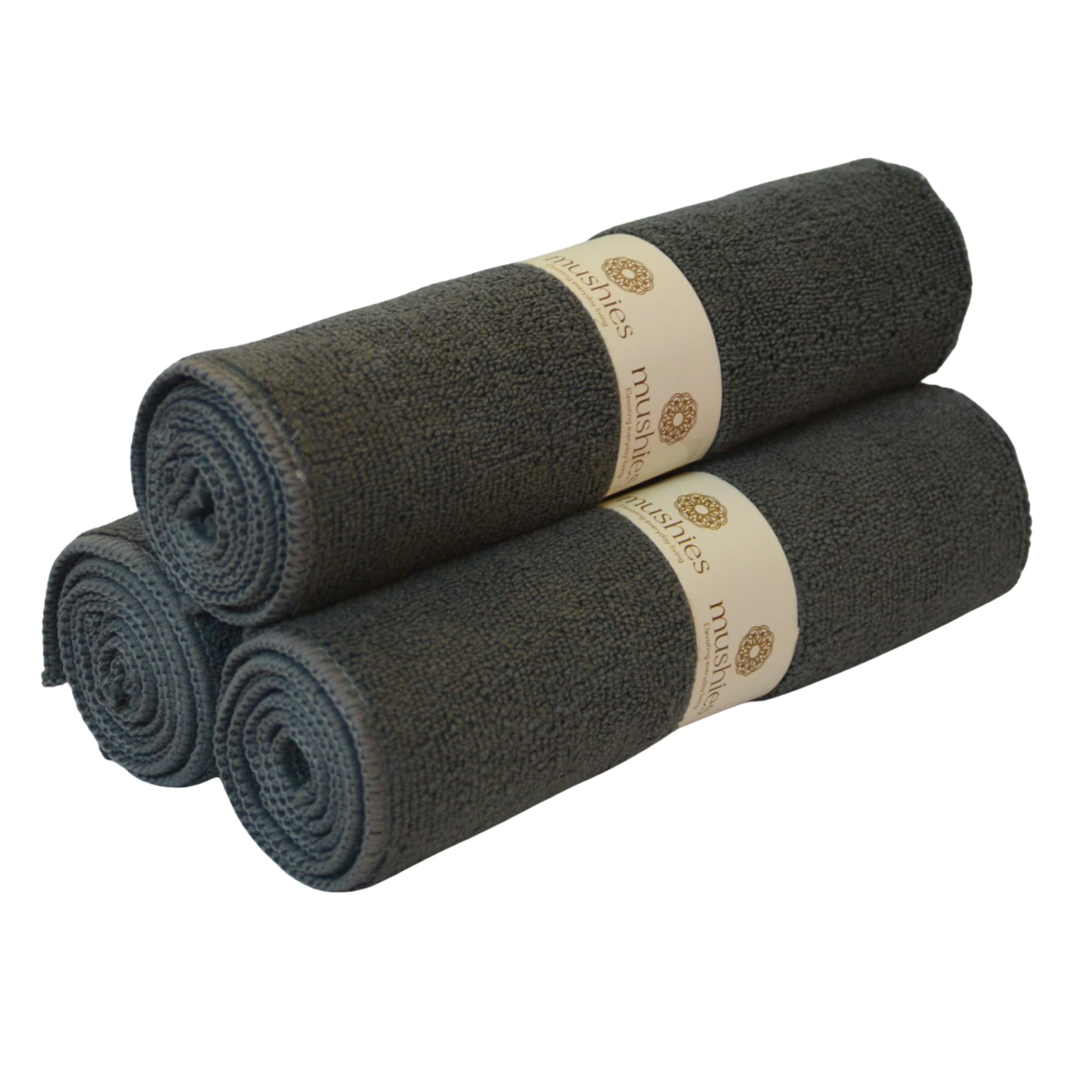 MUSHIES 350 GSM Microfiber Extra Large Cloth (Grey, 1 Pcs, 60x40 cm) Ultra Soft, Super Absorbent, Quick Dry, Reusable Microfibre Towel for Car Bike Cleaning, Polishing Washing & Detailing-image-13