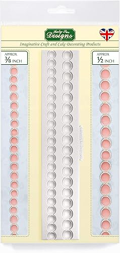 Miniatura 12 de Katy Sue Molde de silicona con volantes pequeños para decoración de pasteles estilo Lambeth - Tamaño de volantes 7.9 x 0.7 x 0.2 pulgadas