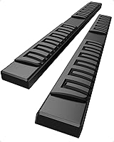 Vista 12 de Estribos de 6.3 pulgadas compatibles con Chevy Silverado 2007-2018/GMC Sierra 1500, 2007-2019 2500HD 3500HD Crew Cab