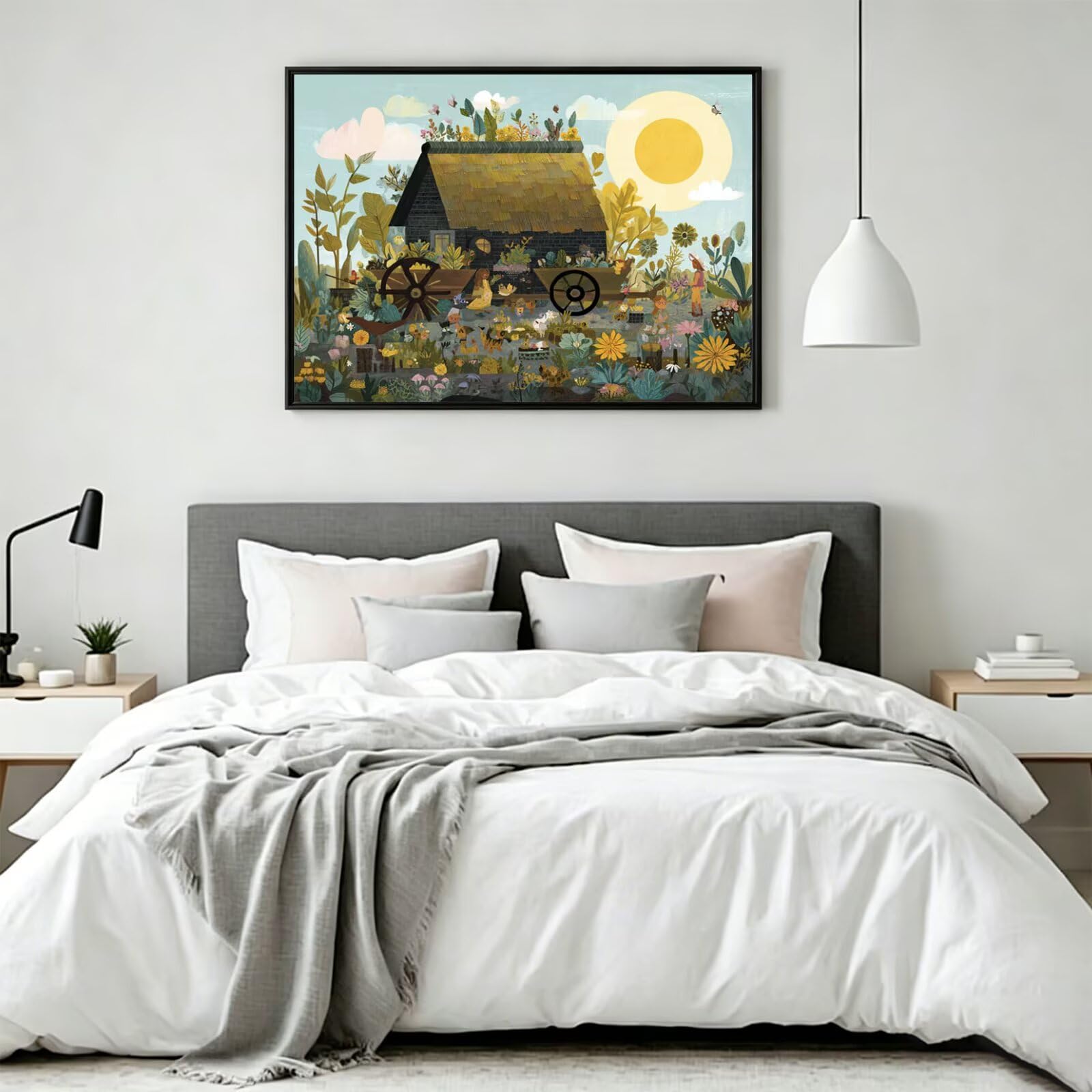 Q-993 malowanie według liczb, dla dorosłych, ręcznie malowany obraz olejny, płótno do malowania, 60 x 80 cm, bez ramy, zestaw do malowania według numerów, dekoracja salonu i na prezenty
