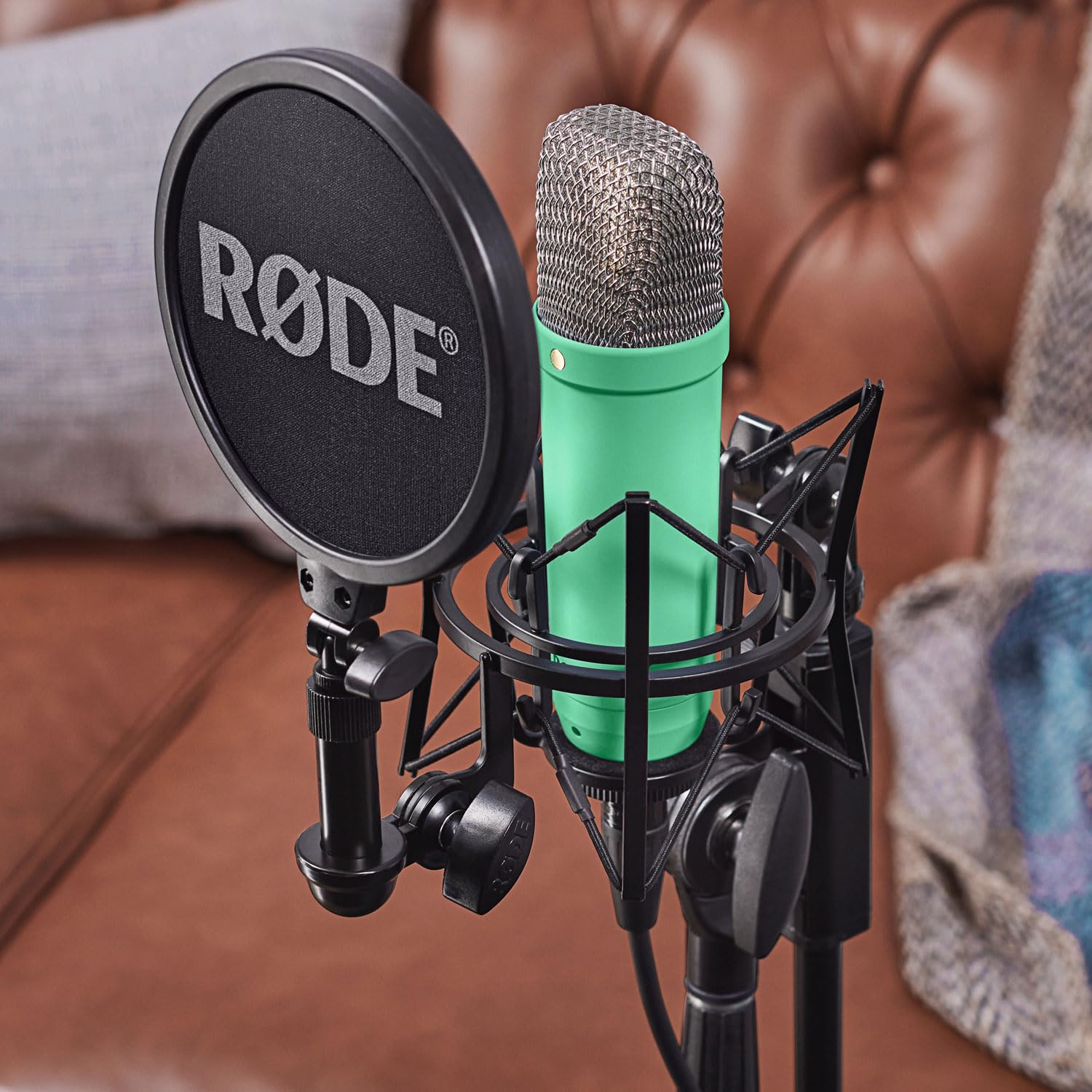Rode NT1 Signature Green Studio-Mikrofon Grün + keepdrum XLR-Kabel Grün