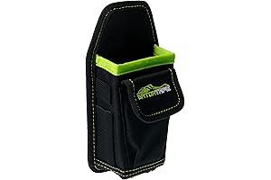 GatorTape Holster for Belt Clip & 5m or 16' Top Reading Measuring Tape