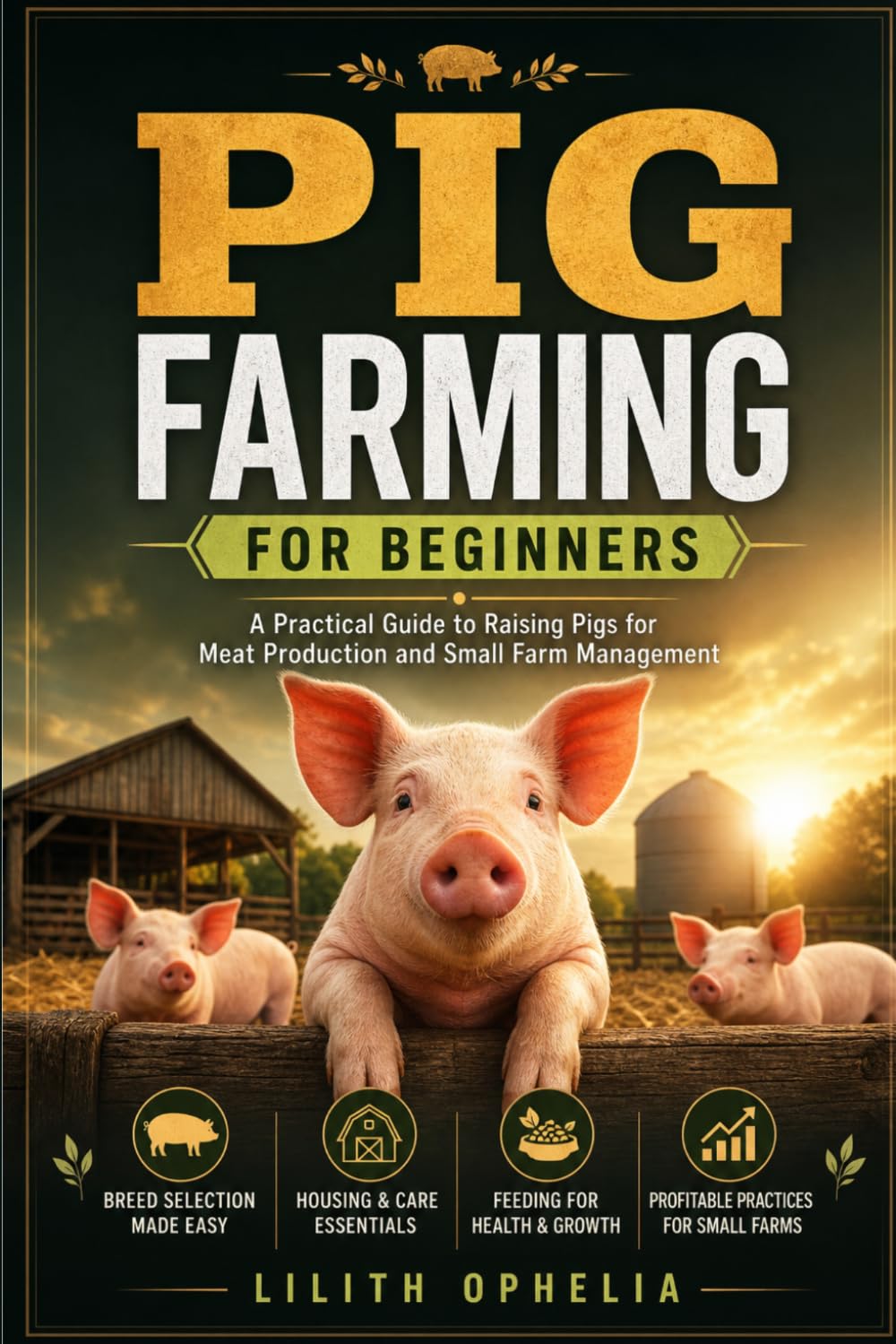 Pig Farming For Beginners: A Practical Guide to Raising Pigs for Meat Production and Small Farm Management