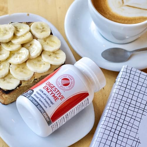 Miniatura 3 de Silver Fern Suplemento de enzimas digestivas definitivo de la marca  1 botella  Alta potencia múltiples enzimas  Comodidad digestiva y tolerancia