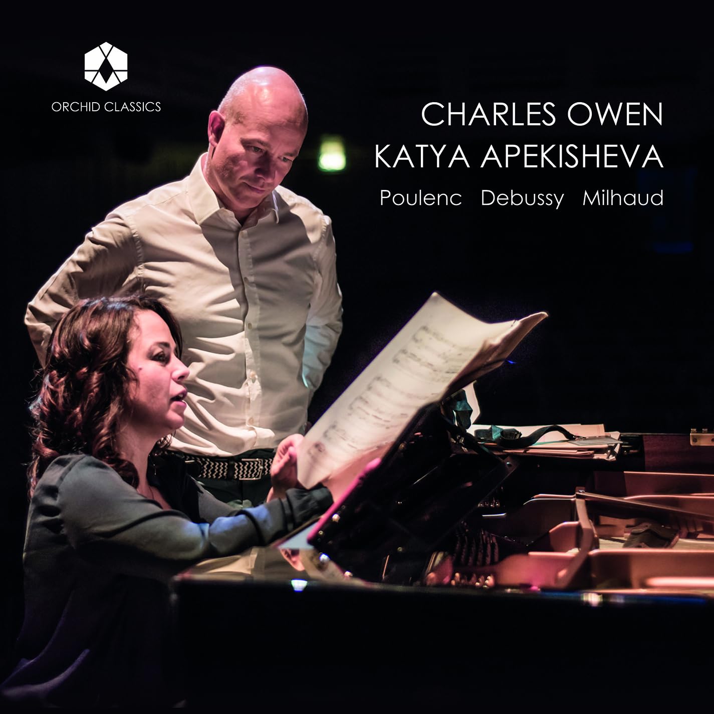 Darius Milhaud; Francis Poulenc; Claude Debussy: Works for Four Hands