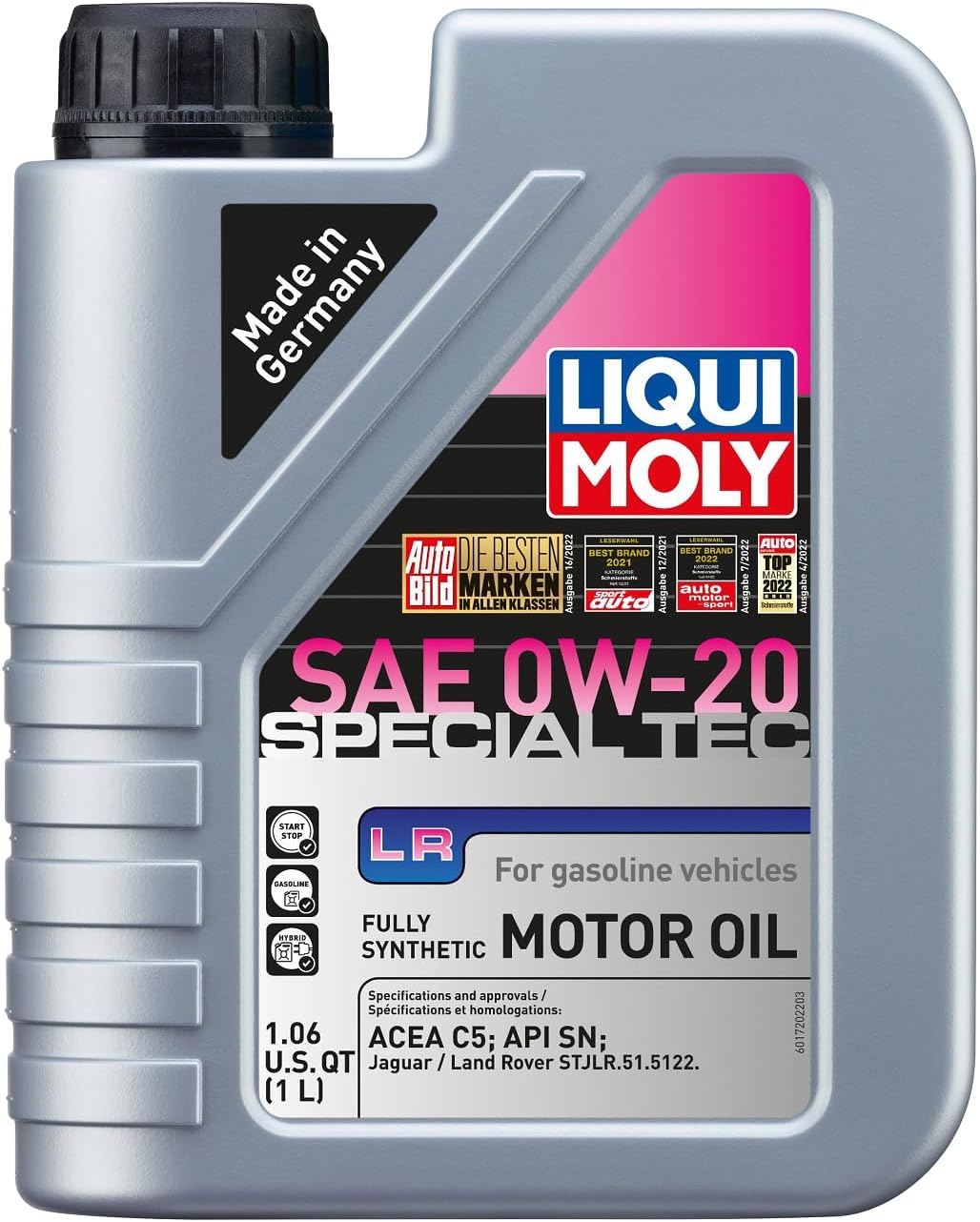 Special Tec LR SAE 0W-20 | 1 L | Fully synthetic engine oil | SKU: 20408