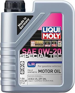 LIQUI MOLY Special Tec LR SAE 0W-20 | 1 L | Fully synthetic engine oil | SKU 20408