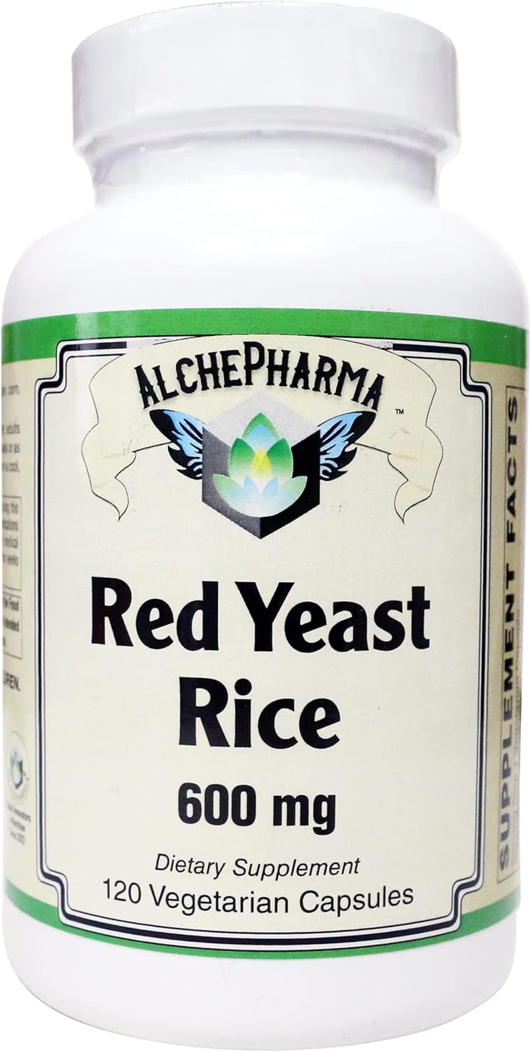 Red Yeast Rice (Organic and Citrinin Free), 600mg (120 Vcaps)