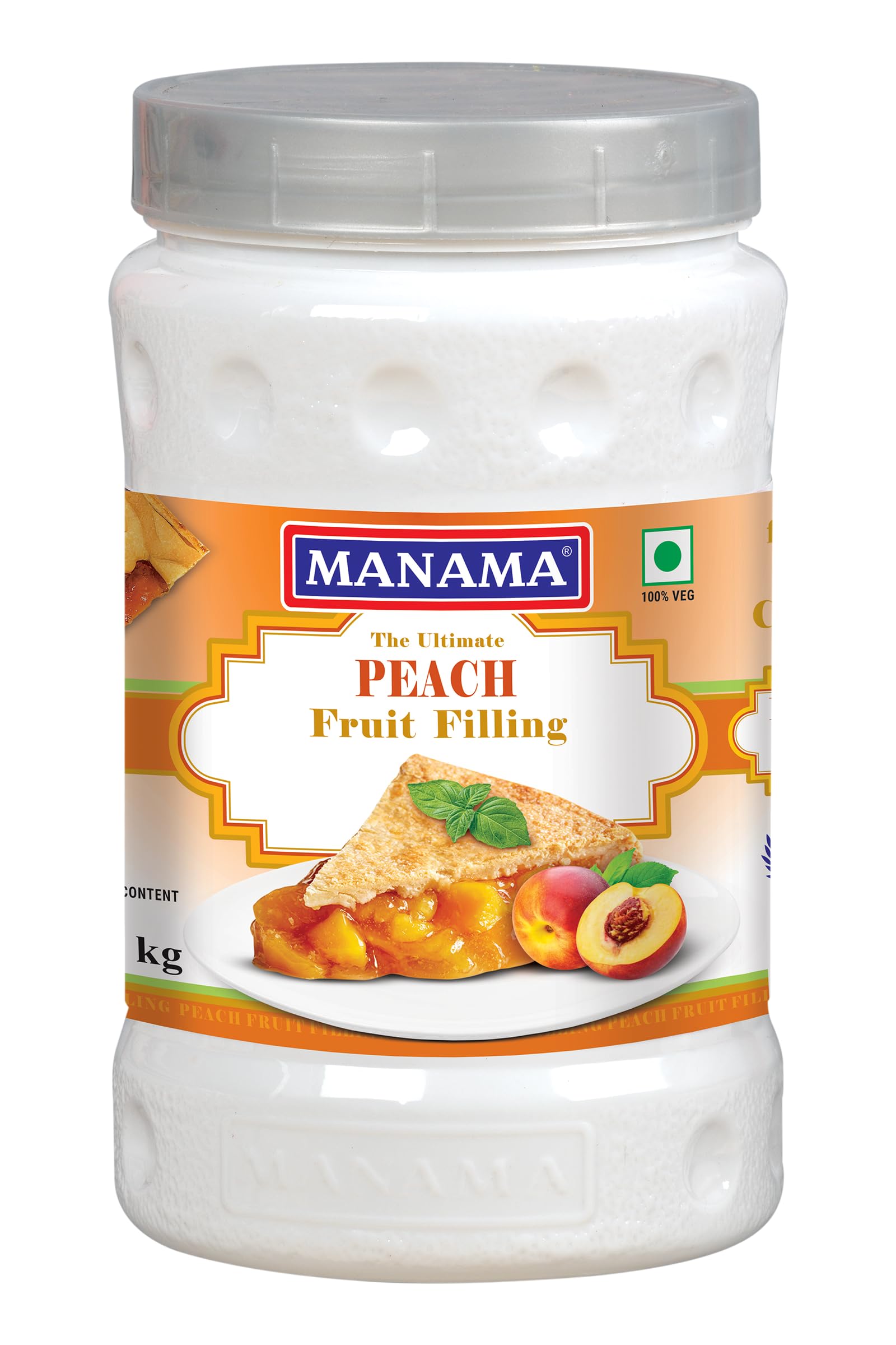 Manama Peach Fruit Filling for Cakes, Pastries, Pies and More Desserts, 500GMS (B0CJG3DL6Y) Amazon Price History, Amazon Price Tracker