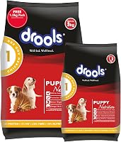 Drools Chicken and Egg Puppy Dry Dog Food, 3kg with Free 1.2kg