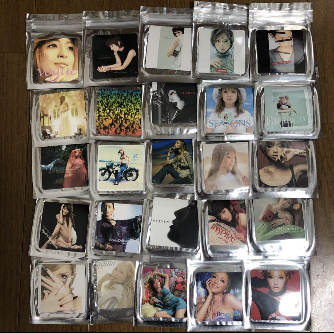 Amazon.co.jp: 浜崎あゆみ CDジャケットマグネット 45枚セット : Toys 