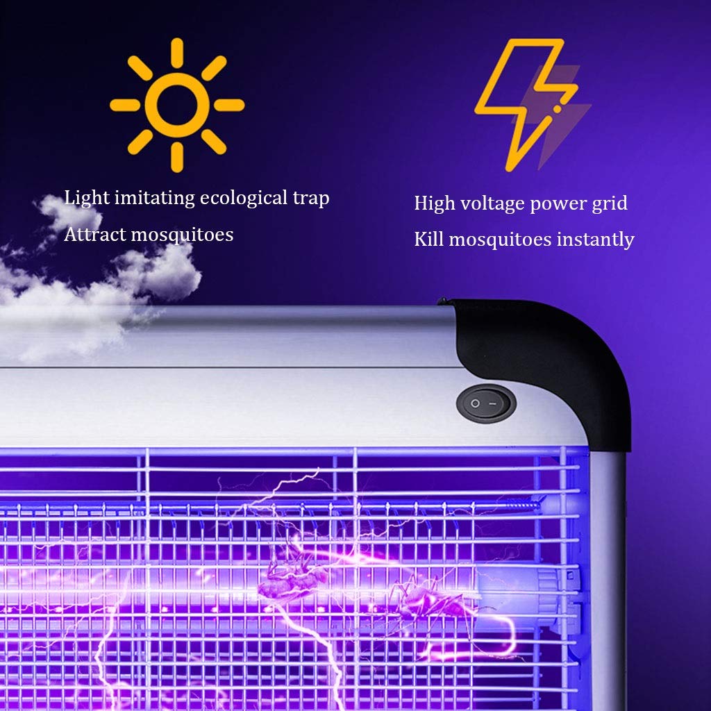 Elektryczna lampa owadobójcza, lampa LED UV do użytku w pomieszczeniach, energooszczędna lampa przeciw komarom, owadom, molom i innym szkodnikom, lampa LED na komary