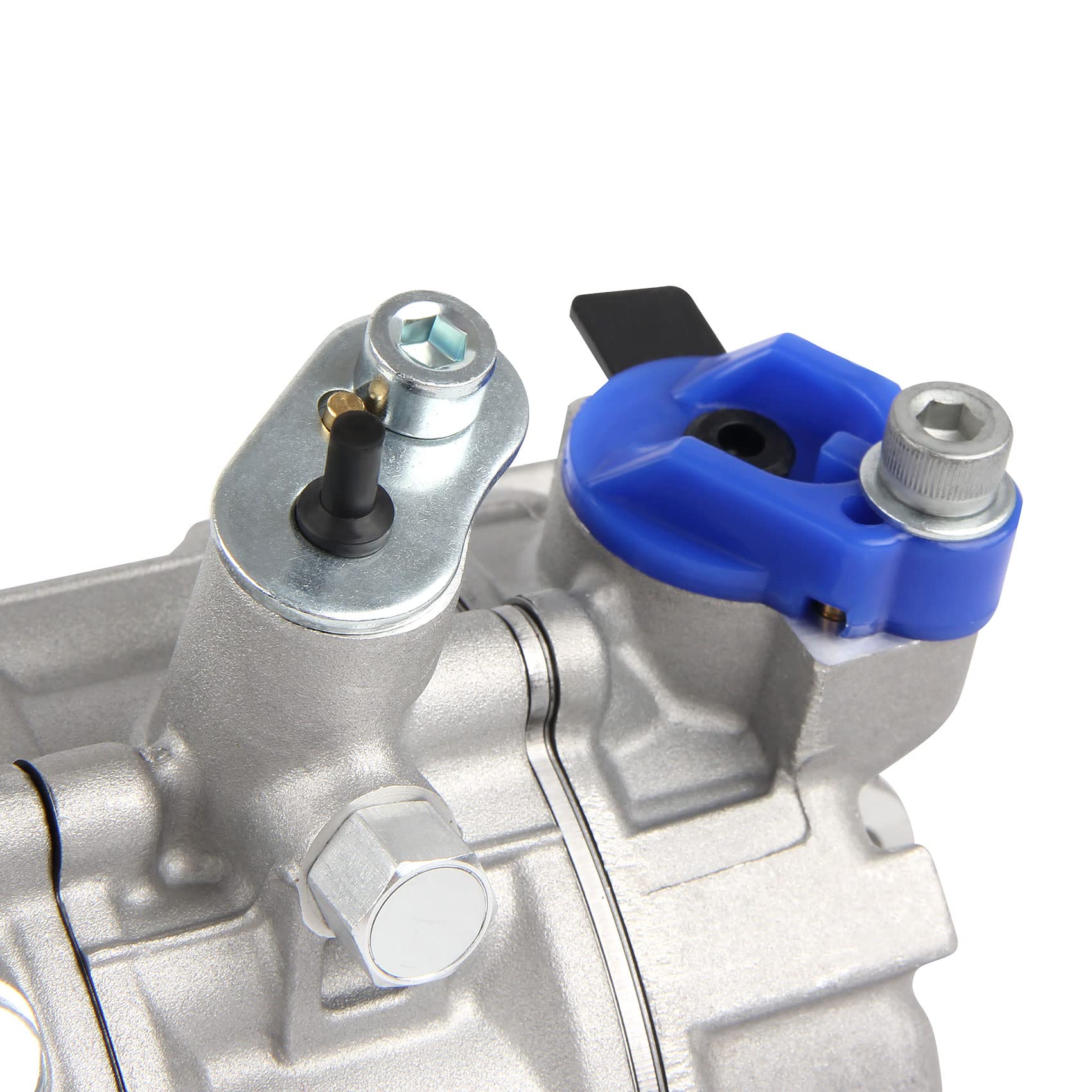 DOCAS Compresseur de Climatisation 1K0820803E | compatible pour A3 8P 8V TT Altea 5P Ibiza IV 6J5 Leon 1P1 Toledo Octavia S-uperb Golf Eos Jetta Passat Tiguan