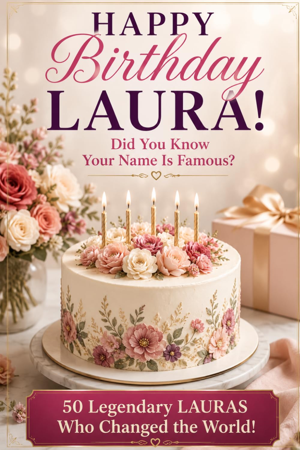 Happy Birthday, LAURA! Did You Know Your Name Is Famous?: 50 Legendary Lauras Who Changed the World