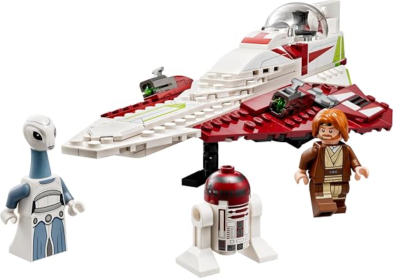 LEGO Star Wars™ Obi-Wan Kenobi’nin Jedi Starfighter™’ı 75333-7 Yaş ve Üzeri için Oyuncak Yapım Seti (282 Parça)
