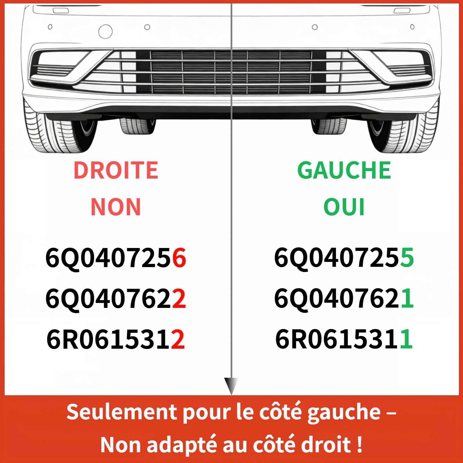 Frankberg Boîtier de roulement de roue de fusée de direction avant gauche | 6Q0407255AC; Compatible avec: , , , ,C.o.r.d.o.b.a 6L2 ,F.a.b.i.a III Break NJ5 , ,