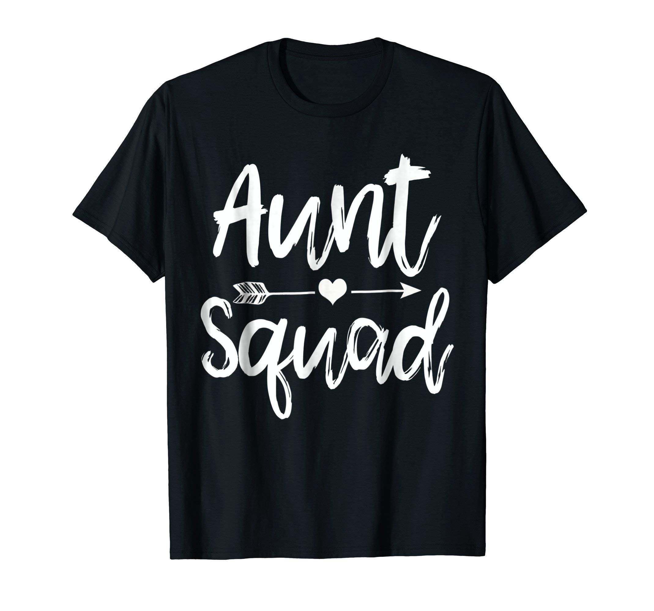 Aunt Squad Arrow T-ShirtAunt Squad T-Shirt Funny Aunt Auntie Arrow Funny Gift T-ShirtOEKO-TEX STANDARD 100