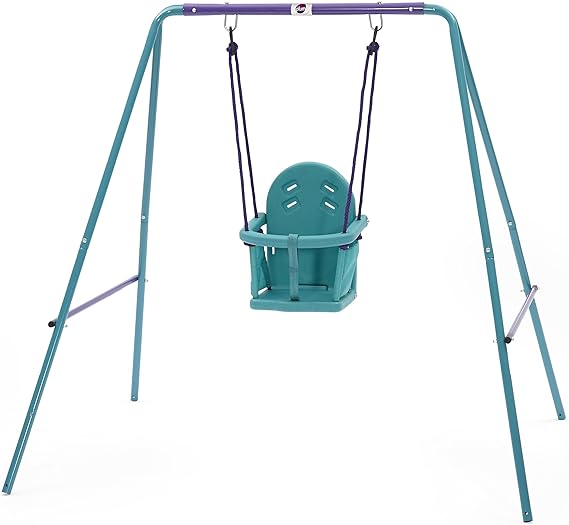 Plum 2 in 1 Metal Garden Swing Set 