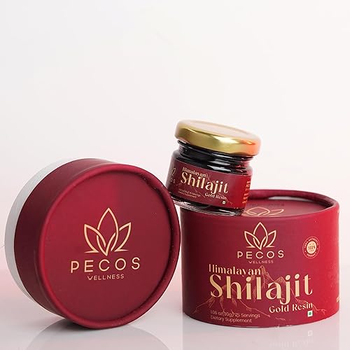 Resina pura Himalaya Shilajit de alta potencia de grado dorado para hombres y mujeres  100 porciones para refuerzo de energía y apoyo inmunológico,