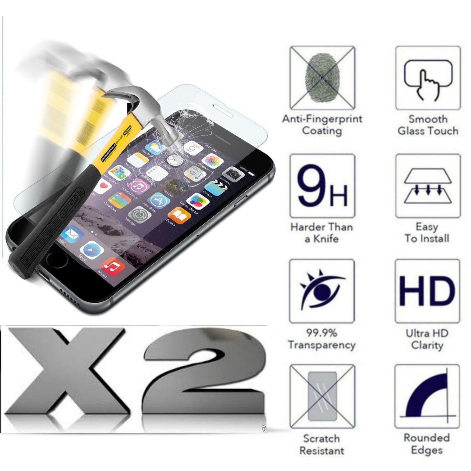 Pellicola protettiva antiriflesso per Ulefone RugKing Pad 2 Pro spedizione gratuita