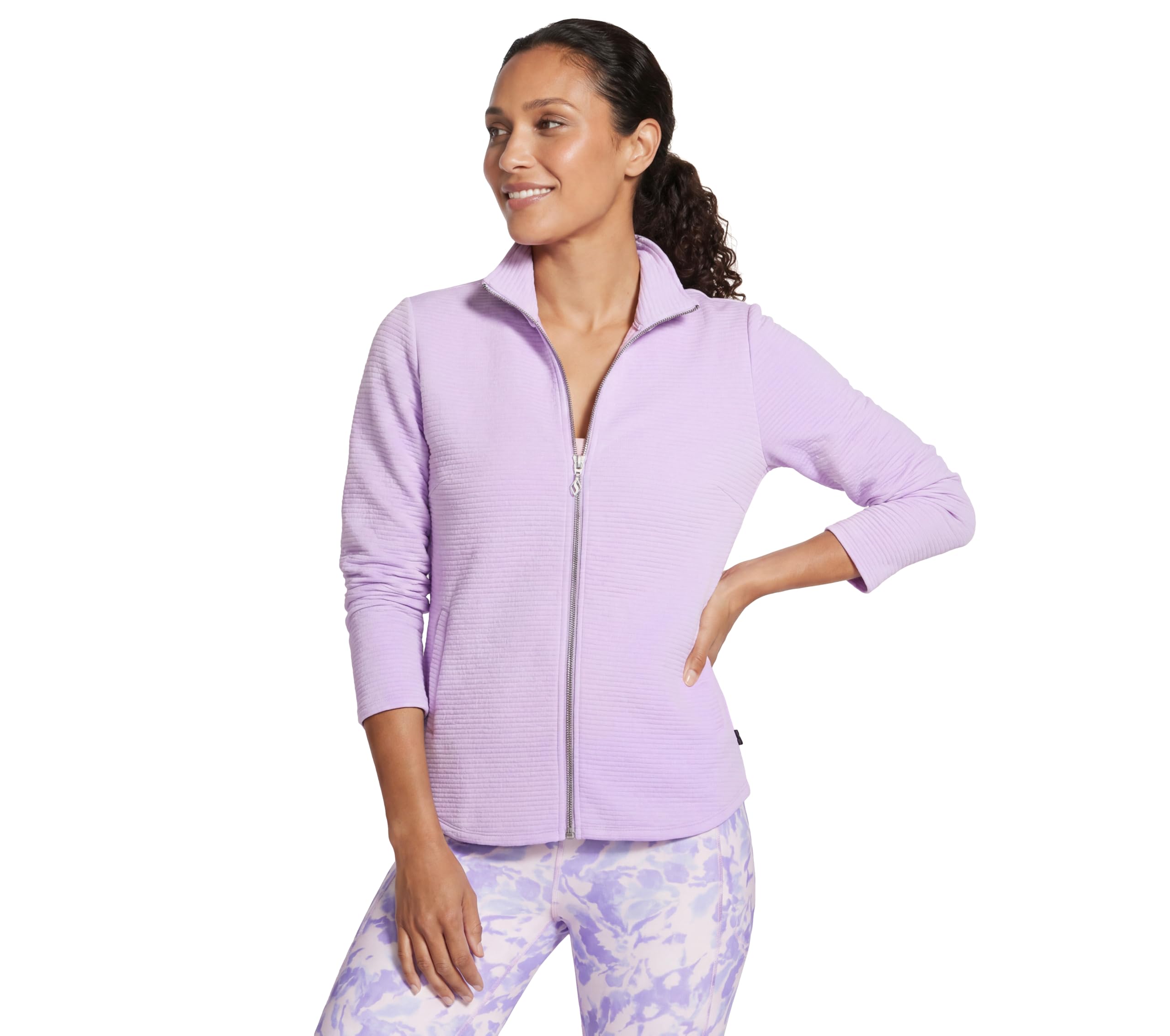 Skechers The Gowalk Shine Jacket Sudadera Mujer