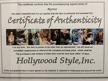 Amazon.co.jp: Singer Actress Beyonce, Hand-signed Sign, Lemonade