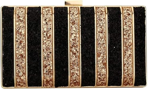 YYW Bolso de mano de noche, bolso de boda para mujer, bolso de fiesta de graduación, bolsa de lentejuelas