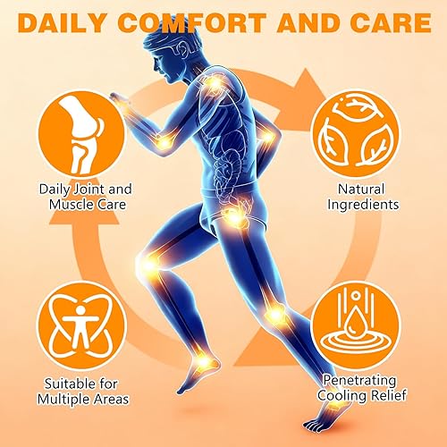 Miniatura 6 de Bálsamo Neuro de 2 piezas, bálsamo de alivio de nervios para neuropatía, crema de masaje calmante para el cuidado de las articulaciones, ungüento