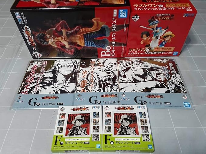 Amazon 一番くじ One Piece 兄弟の絆 B賞ルフィ ラストワン賞兄弟の絆 G賞3枚 F賞2個 フィギュア他 セット フィギュア ドール 通販 Amazon 一番くじ One Piece 兄弟の絆 B賞ルフィ ラストワン賞兄弟の絆 G賞3枚 F賞2個 フィギュア他 セット フィギュア ドール 通販