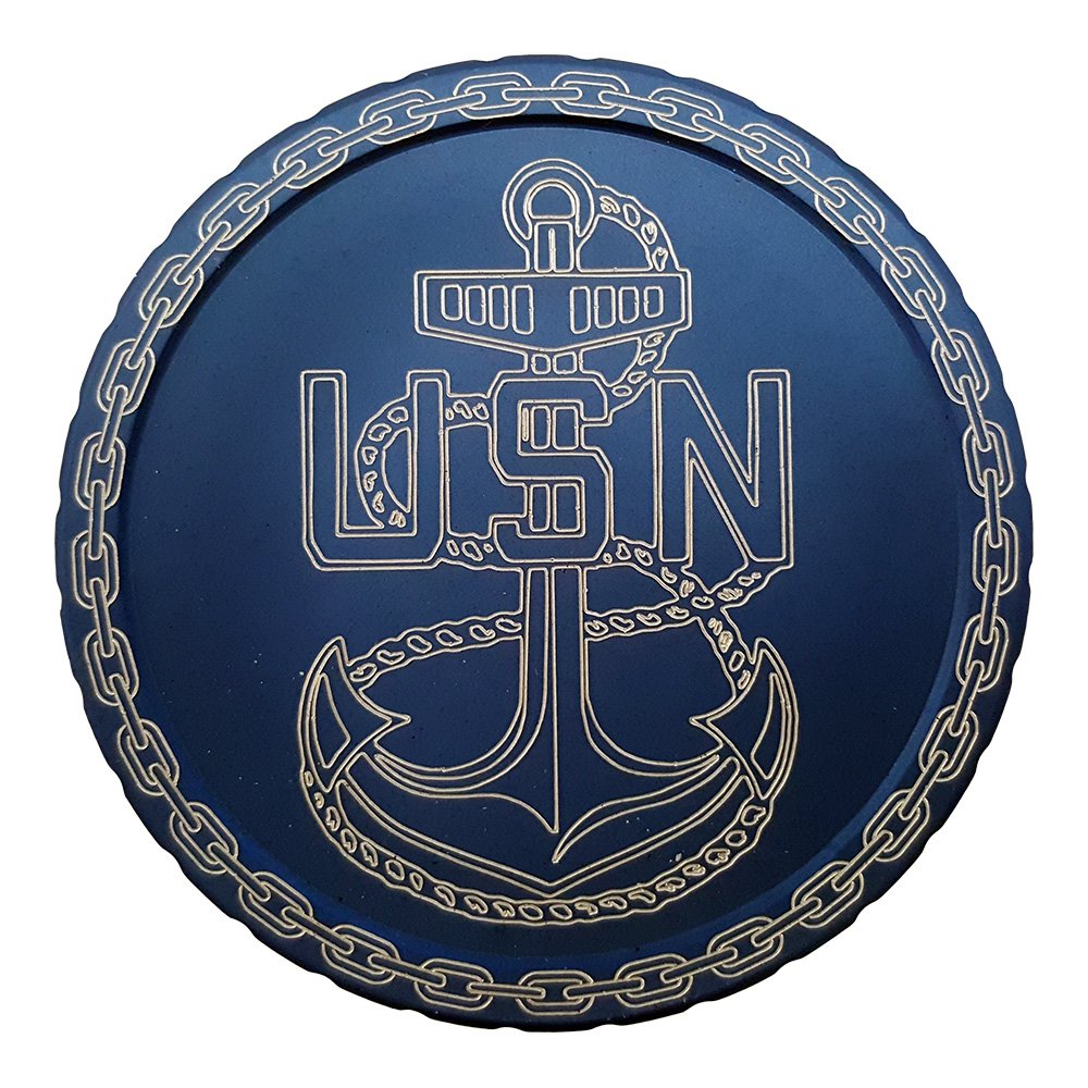 Engraved snuff lid USN