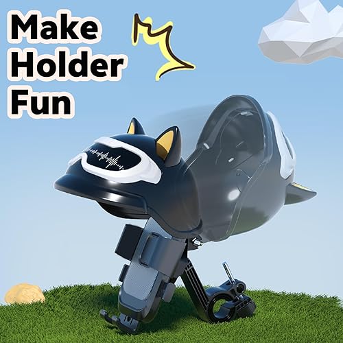 Miniatura 3 de Soporte de teléfono para bicicleta eléctrica, motocicleta, soporte para teléfono celular con casco, accesorios para bicicleta eléctrica, rotación de