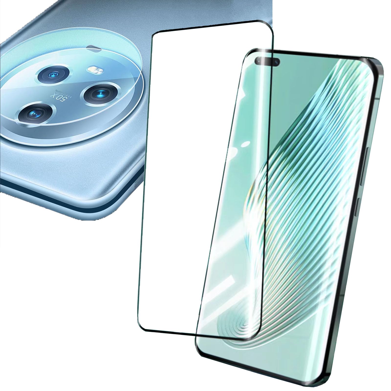 Verre trempé Honor Magic5 Pro anti-rayures installation facile
