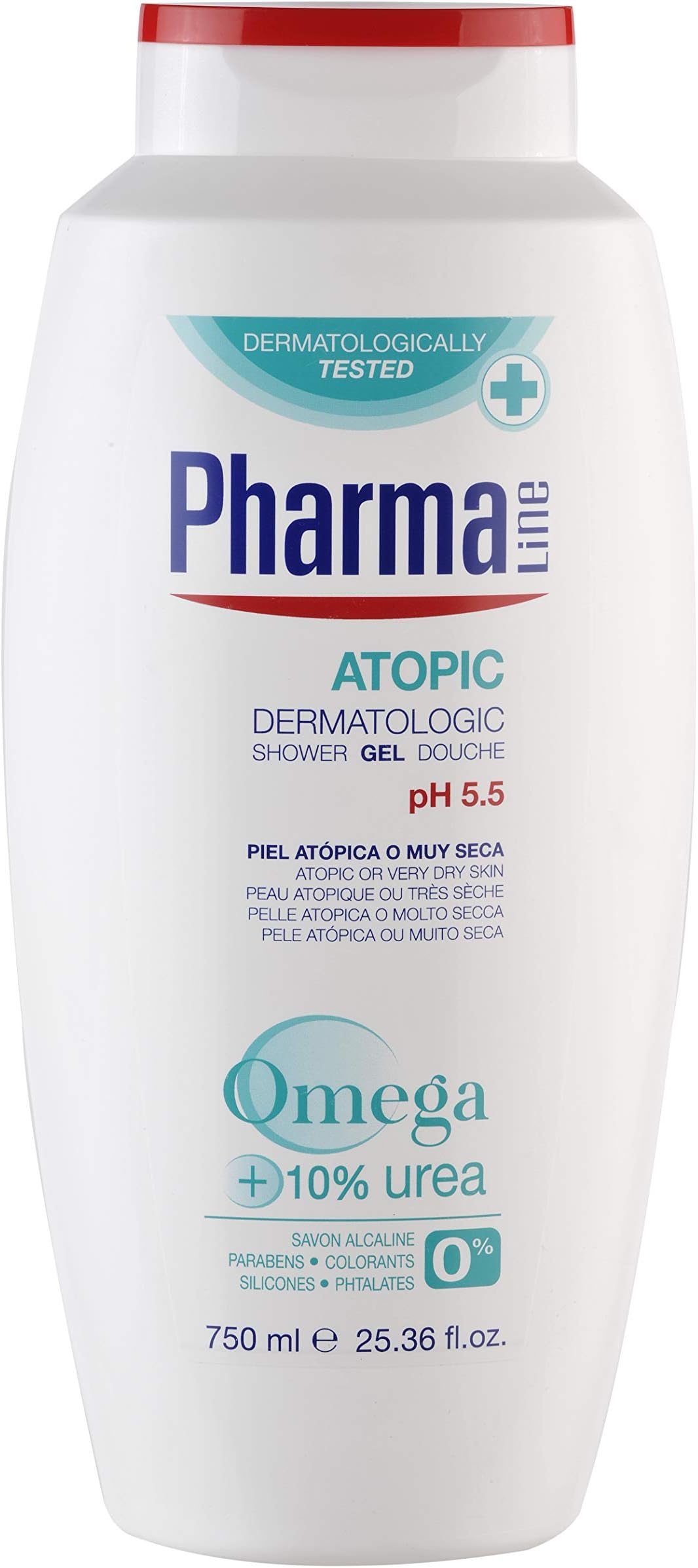 PharmaLine Atopic Dermatologic Shower Gel 750ML