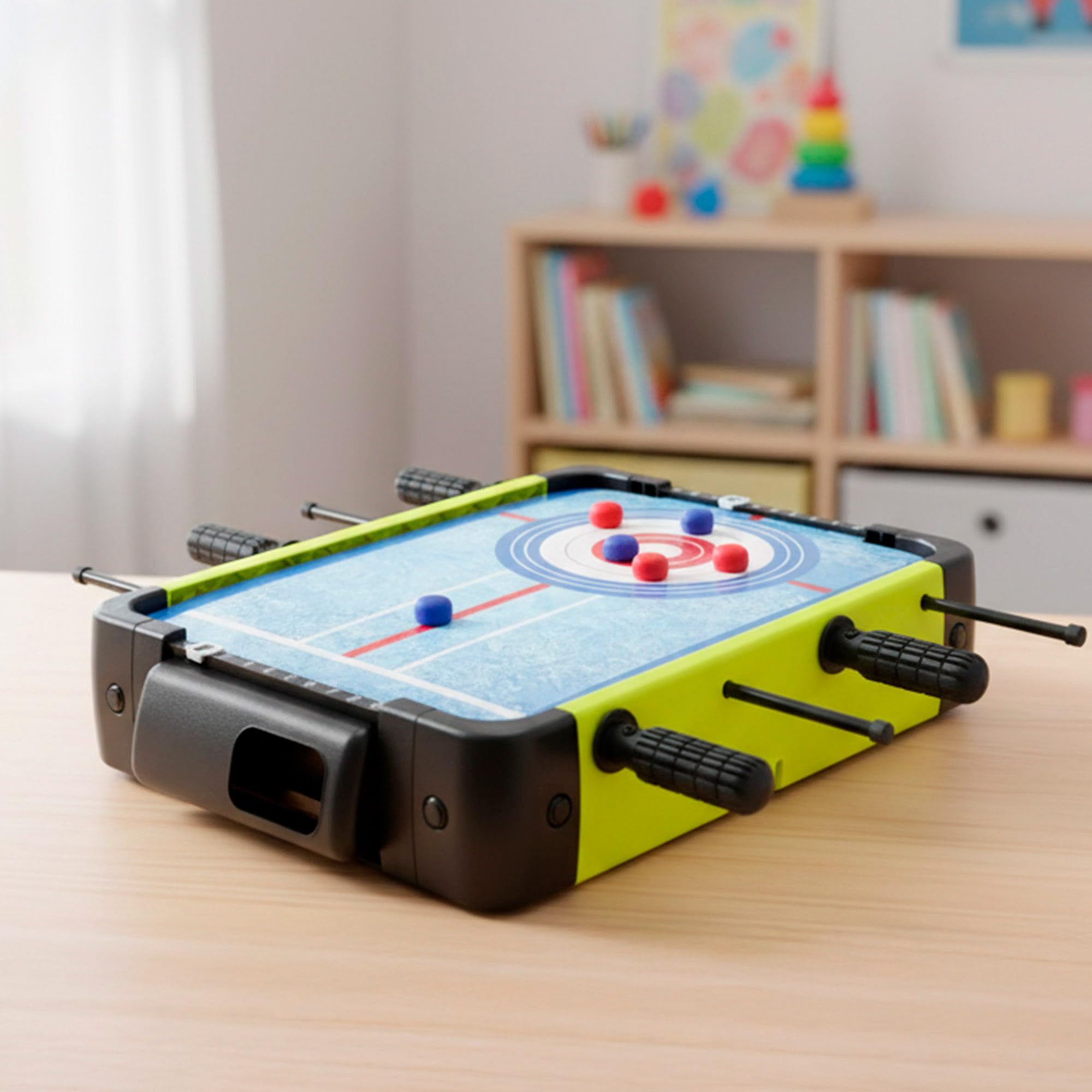 ColorBaby CB Games Set 3 Juegos de Mesa, Futbolín, Básquet, Air Hockey, para 1 ó más Jugadores, Juguetes niños 6 años, para Jugar en casa (39469)