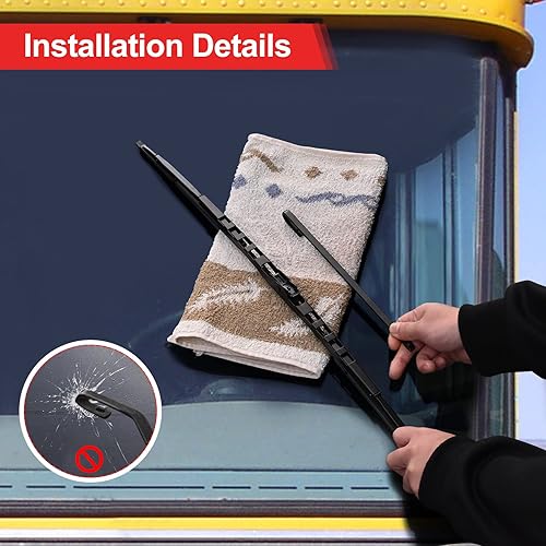 Miniatura 7 de Reemplazo del fabricante de fábrica para limpiaparabrisas de 28 pulgadas, par de autocaravanas o autocaravanas de 28 pulgadas/28 pulgadas (juego de