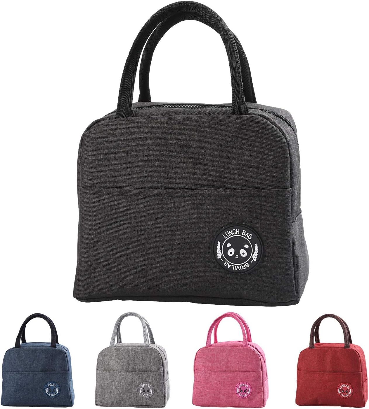 Lunch Bag Insulated Tote Bag Lunch Box Resuable Cooler Bag Lunch Container Waterproof Lunch Holder for Women,Men,Student and Kid