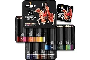 Castle Art Watercolor Pencils: Vibrant Hues for Artistic Masterpieces