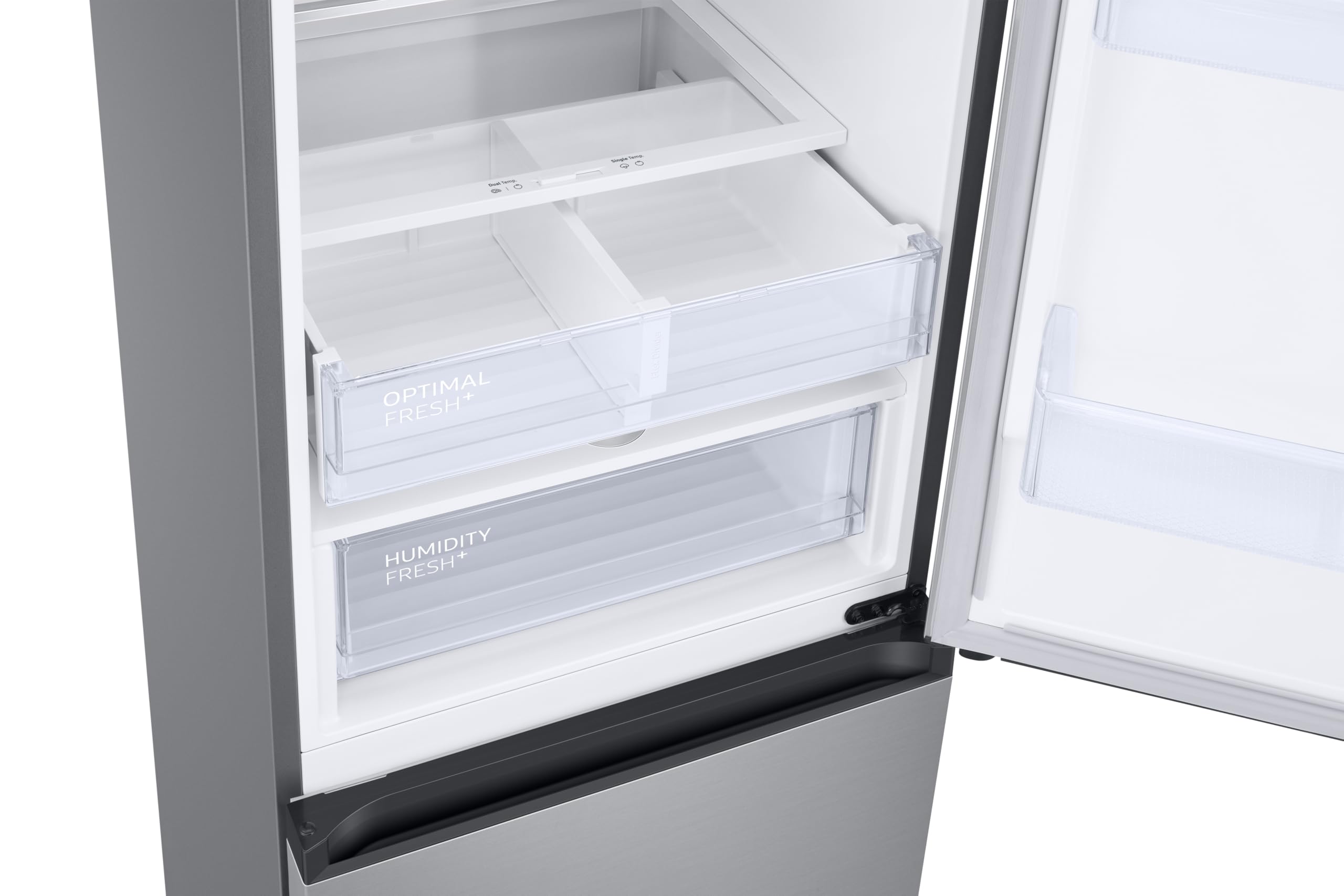 Samsung Frigorífico Combi AI 203cm Balda Botellero 390L Clase D Plata RB38C675DSA/EF [Clase de eficiencia energética D]
