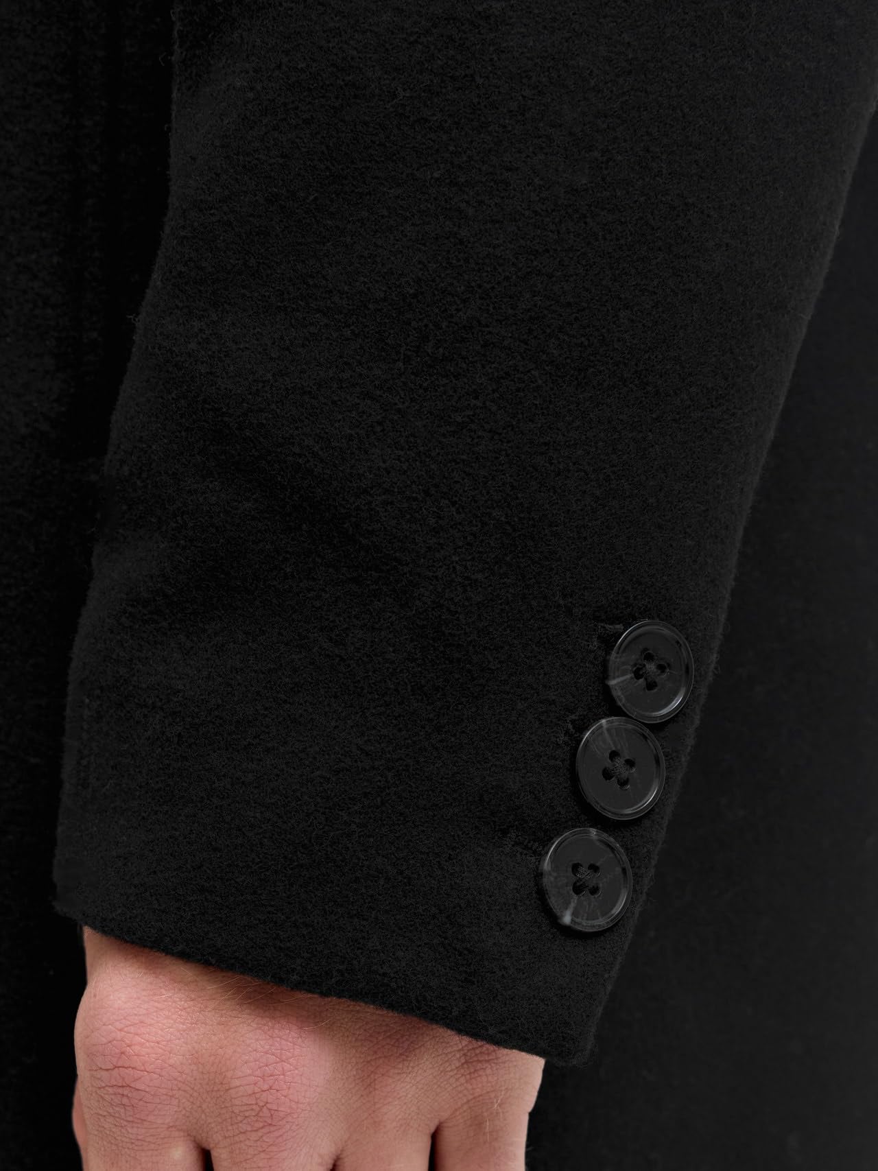 JACK & JONES Cappotto | Regular Fit, Maniche lunghe, Lungo, Casual, Non lavare