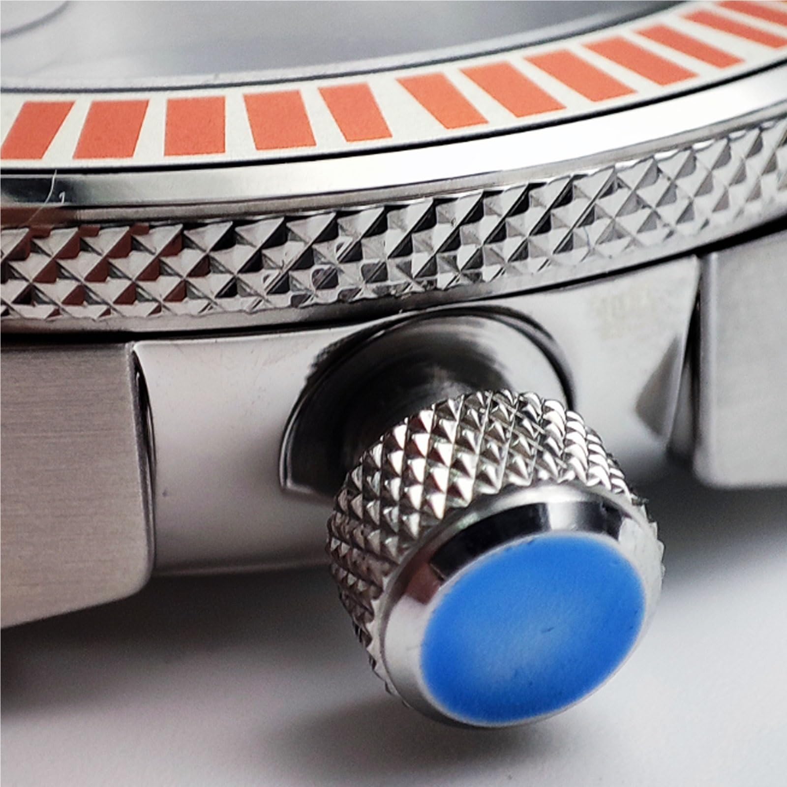 Etui na zegarek w stylu samurajskim 42 mm z szafirowym kryształem, kompatybilne z mechanizmem NH35/NH36/4R35 i narzędziami i zestawami naprawczymi paska 22 mm