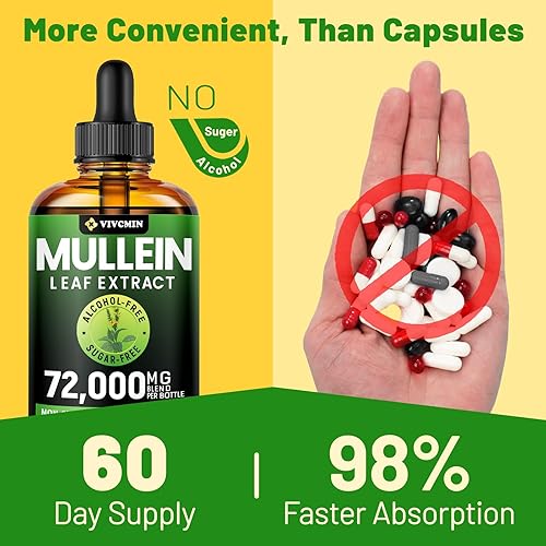 Miniatura 6 de Gotas de gordolobo para pulmones con regaliz y astrágalo, apoyo respiratorio e inmunológico, desintoxicación pulmonar para fumadores tintura,