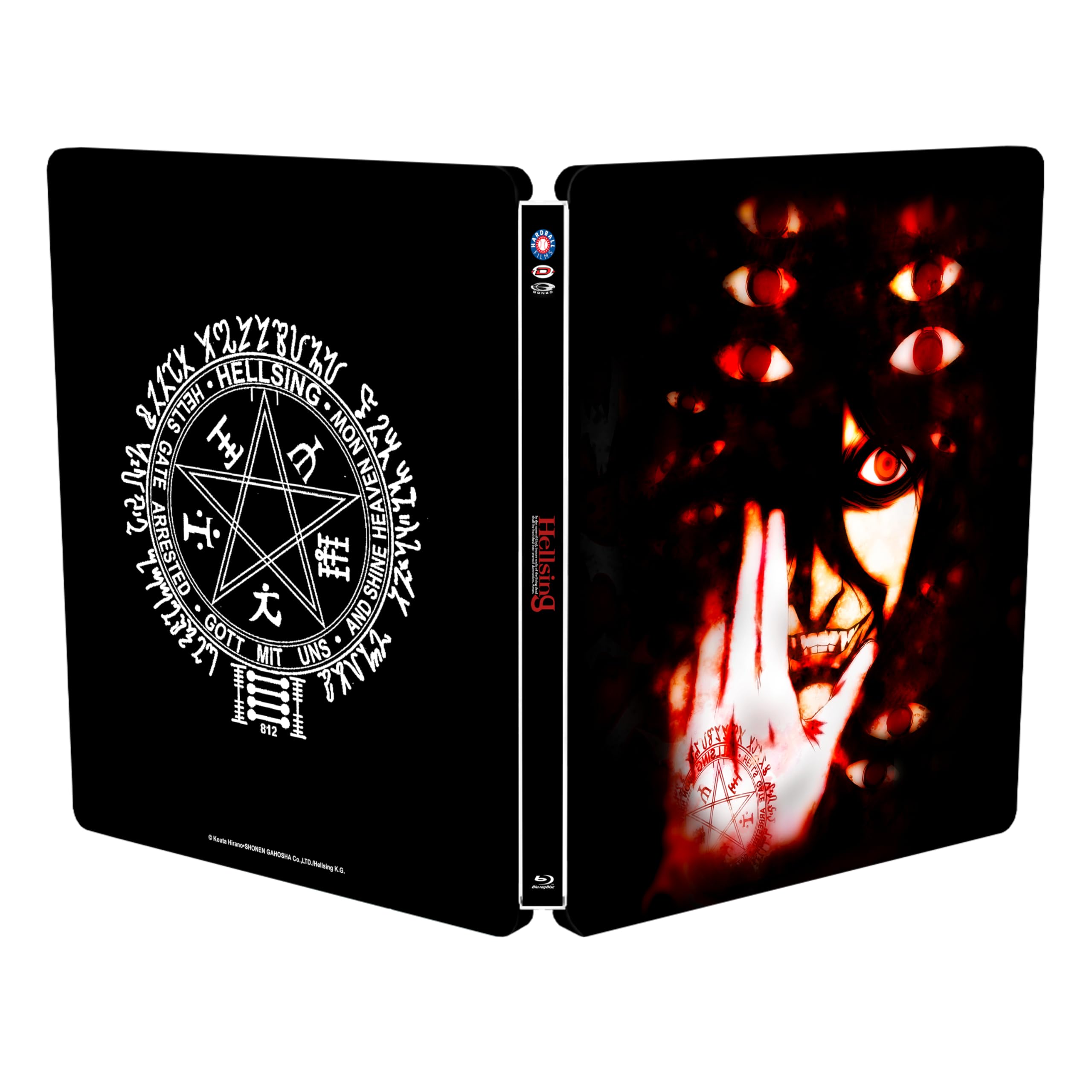 Hellsing - Gesamtausgabe   (Blu-Ray Steelbook) (Blu-Ray | Staffelbox)