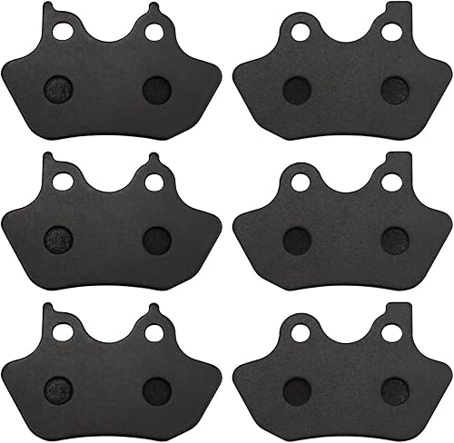 Miniatura 6 de Pastillas de freno para Harley FLHTCU-I Electra Glide Ultra Classic FLHRCi Road King Classic Touring FLHT Dyna FXDLi Low Rider Road Glide Fatboy
