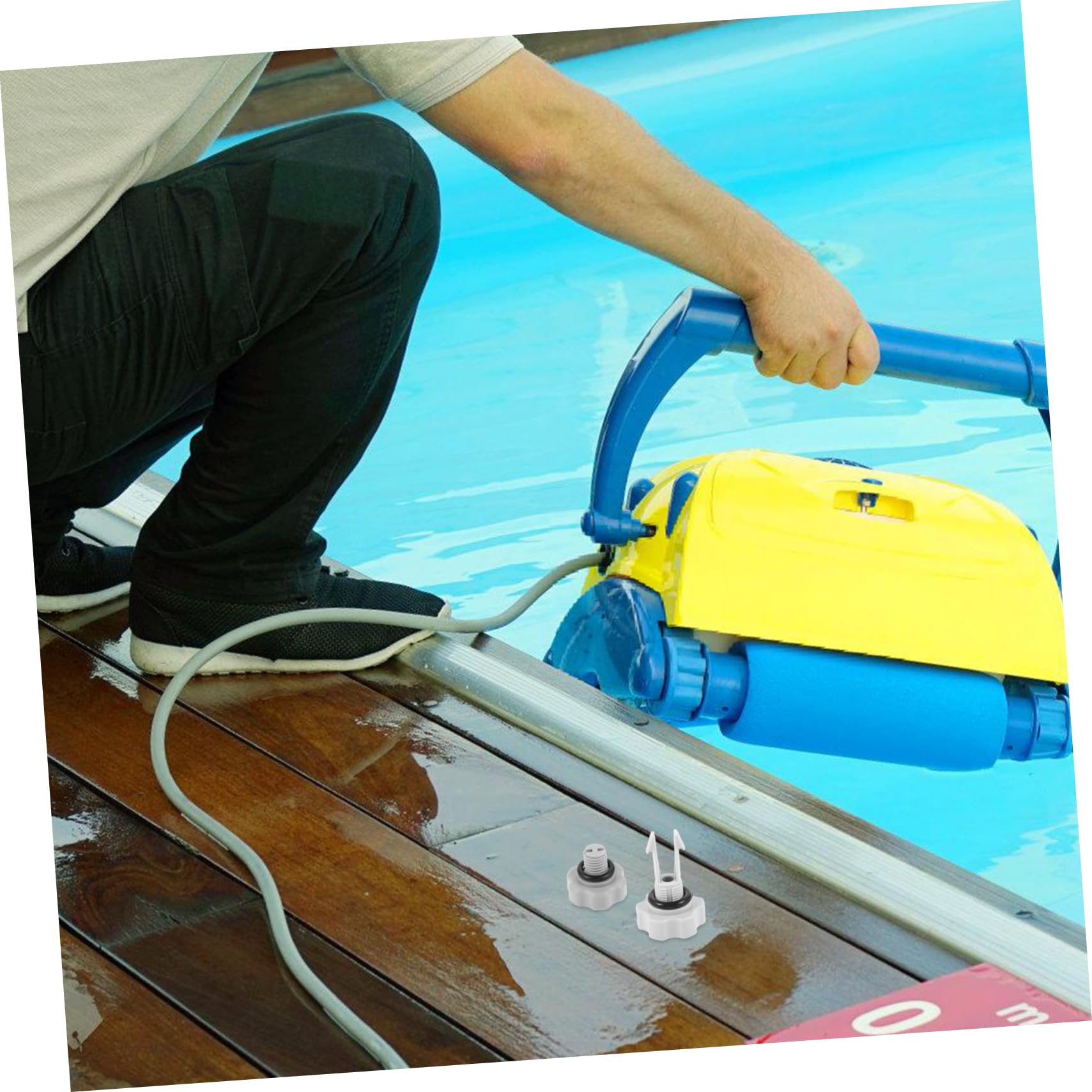 Gatuida 2 Juegos De Kit De Reparación De Bomba De Filtro Filtros Elemento De Filtro De Piscina Anillos De Repuesto para Selladores De Filtro De Piscina Junta De Repuesto para