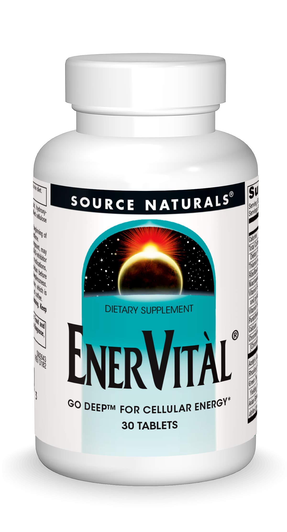 Source Naturals, Inc. Enervital 30 Tablet